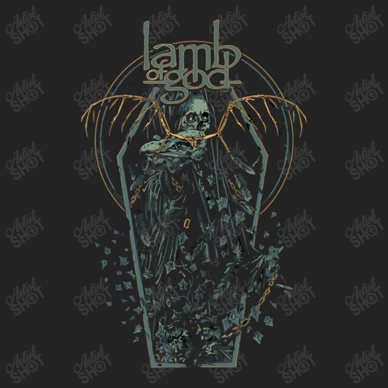 Lamb Of God Skull Dragon 3/4 Sleeve Shirt | Artistshot