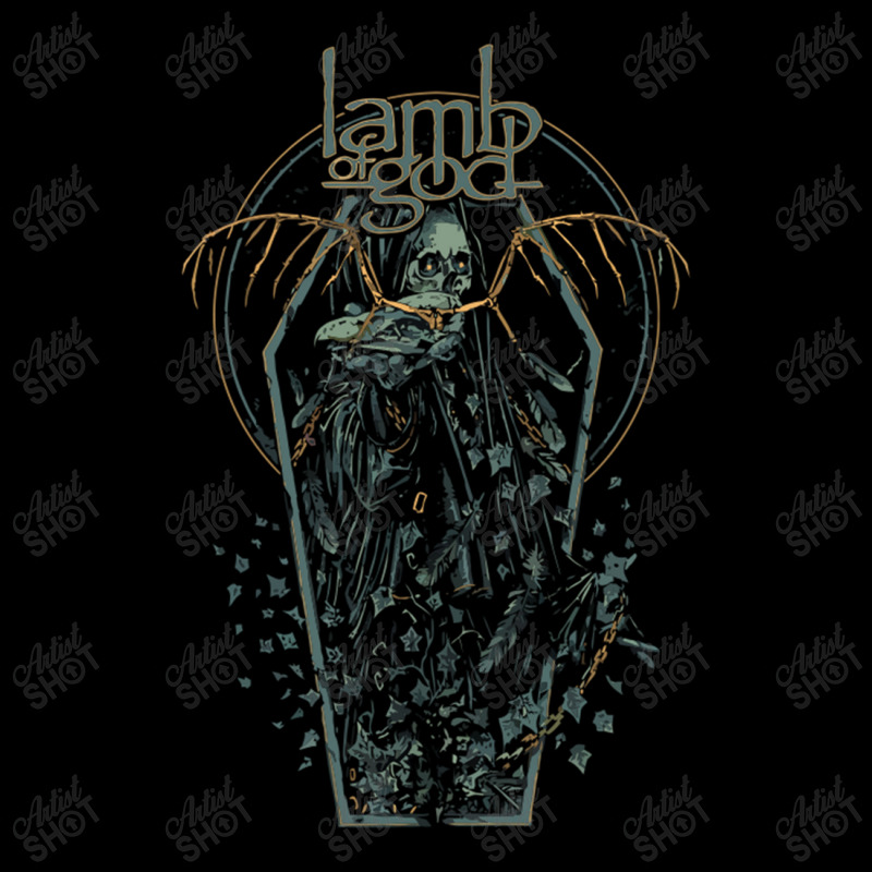 Lamb Of God Skull Dragon Fleece Short | Artistshot