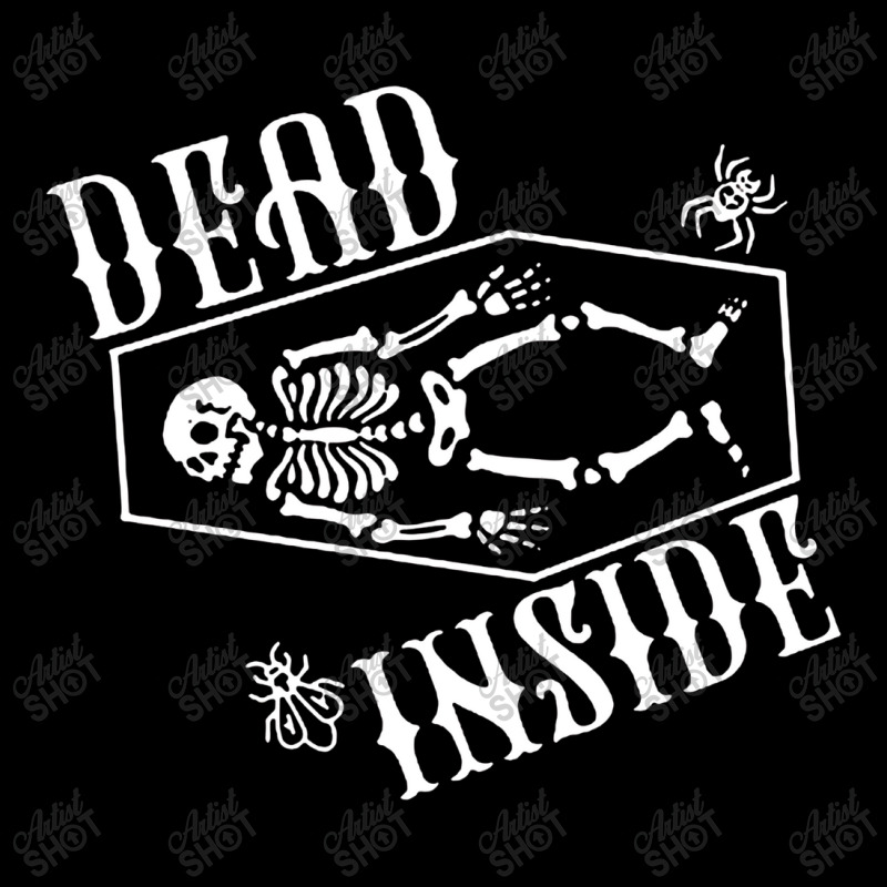 Dead Inside Skeleton Coffin Pocket T-shirt | Artistshot