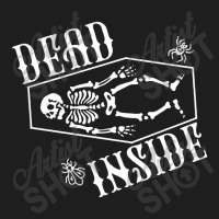 Dead Inside Skeleton Coffin Classic T-shirt | Artistshot