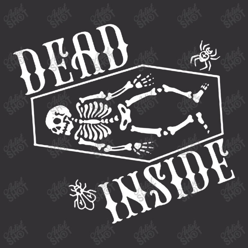 Dead Inside Skeleton Coffin Vintage Short | Artistshot