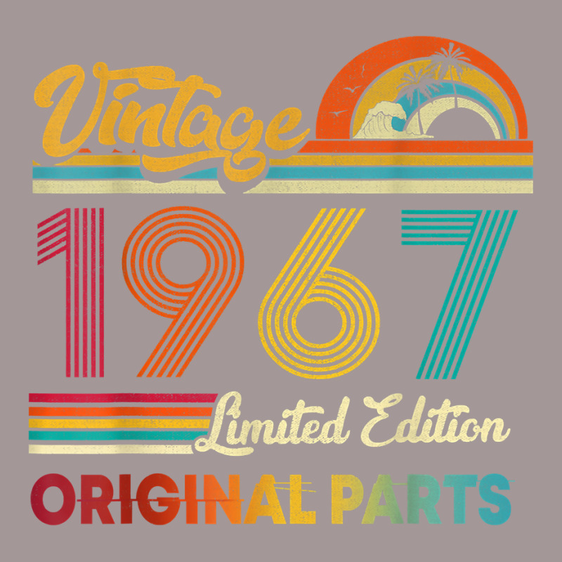 Vintage Original Parts 1967 Men Women 55 Years Old Birthday T Shirt Vintage Short | Artistshot