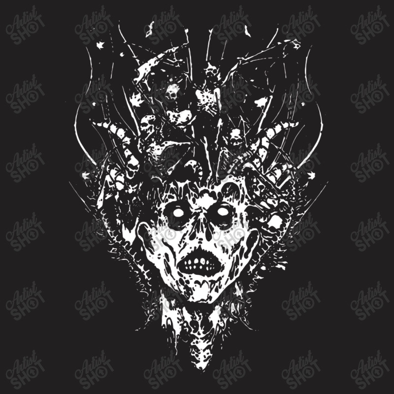 Demon Kopf T-shirt | Artistshot