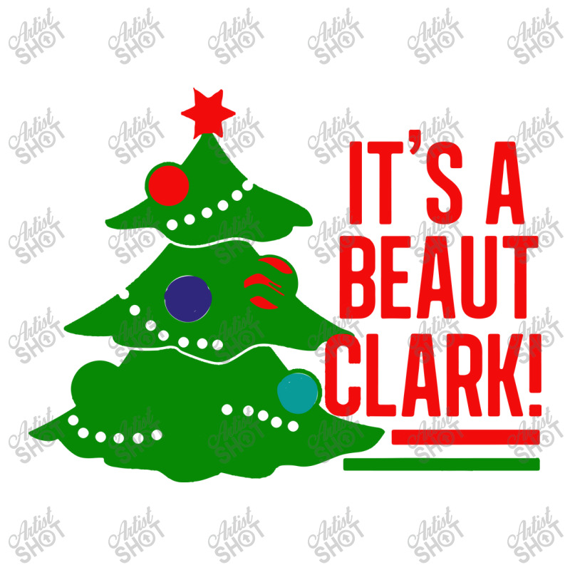 Beaut Clark Christmas Youth Sweatshirt by Vishaka | Artistshot