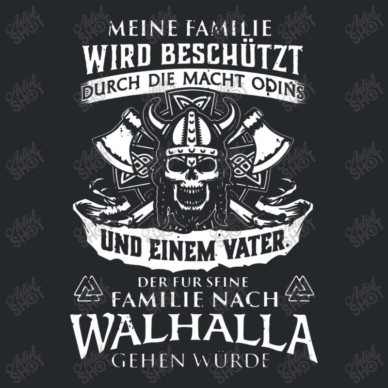 Die Macht Odins Wikinger & Walhalla Geschenk Crewneck Sweatshirt | Artistshot