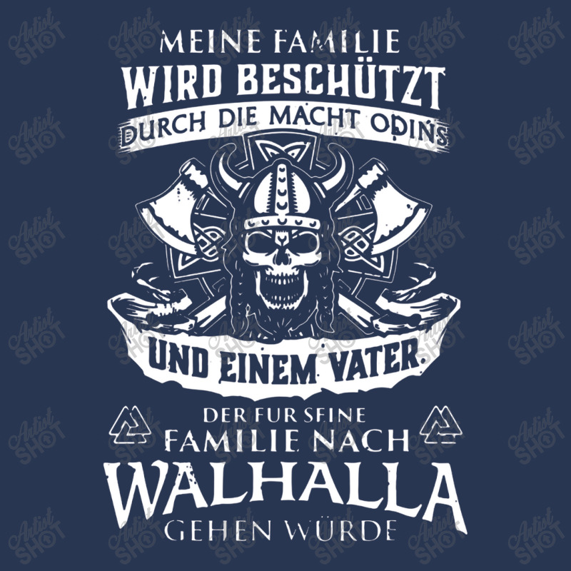 Die Macht Odins Wikinger & Walhalla Geschenk Men Denim Jacket | Artistshot