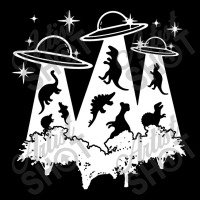 Dinosaur Alien Abduction Ufo T Rex Zipper Hoodie | Artistshot