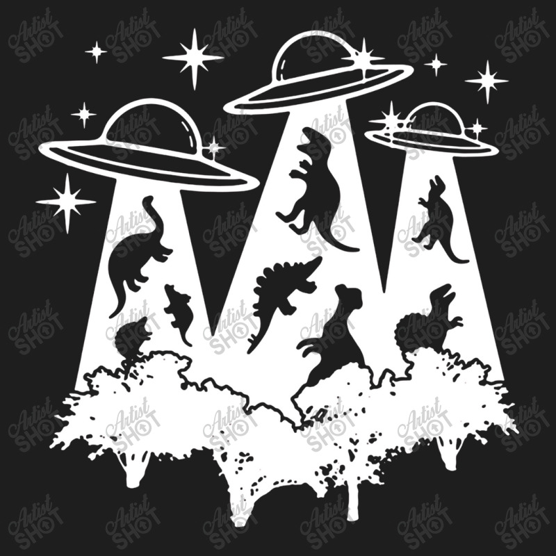 Dinosaur Alien Abduction Ufo T Rex Classic T-shirt | Artistshot