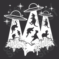 Dinosaur Alien Abduction Ufo T Rex Vintage Short | Artistshot