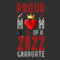 Womens Proud Mom Of A 2022 Graduate Graduation 2022 Mother Red T Shirt Champion Hoodie | Artistshot