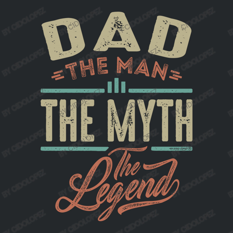 Dad The Myth The Legend Crewneck Sweatshirt | Artistshot