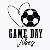 Womens Soccer Player Game Day Vibes Coach Sports Women Girls Soccer V T-shirt | Artistshot