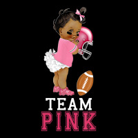 Ethnic Girl Football Player Team Pink Gender Reveals Legging | Artistshot