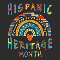 Hispanic Heritage Month Rainbow Gifts Latin Country Flags T Shirt Exclusive T-shirt | Artistshot