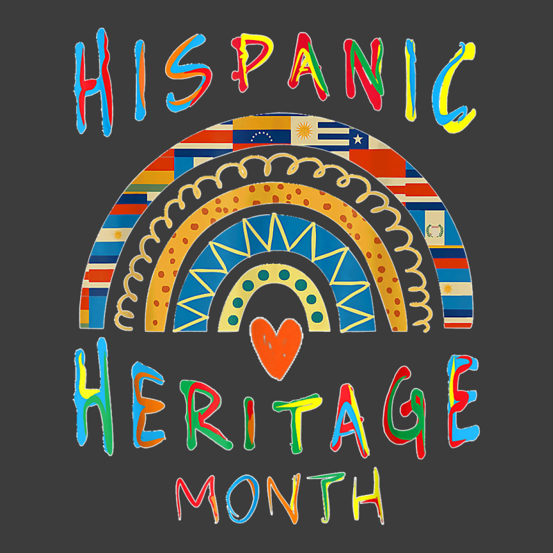 Hispanic Heritage Month Rainbow Gifts Latin Country Flags T Shirt Men's Polo Shirt by Courtney Renee Jensen | Artistshot