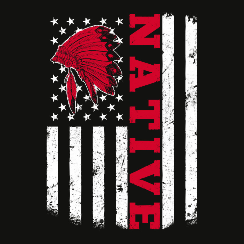 Native Americans T  Shirt Native American Flag For Native Americans T Scorecard Crop Tee by baroncrona555 | Artistshot