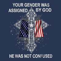 Your Gender Was Assigned By God He Was Not Confused T Shirt Men Denim Jacket | Artistshot