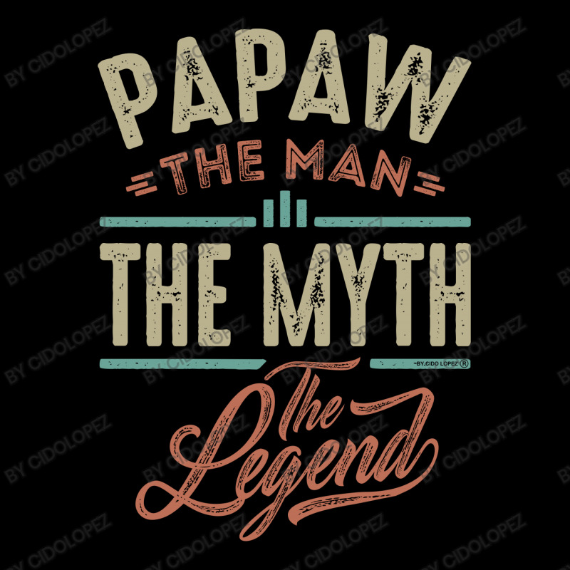 Papaw The Myth The Legend V-neck Tee | Artistshot