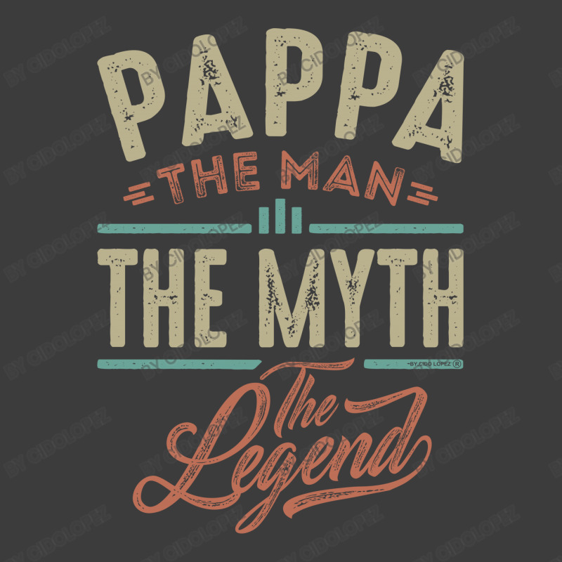 Pappa The Myth The Legend Men's Polo Shirt | Artistshot