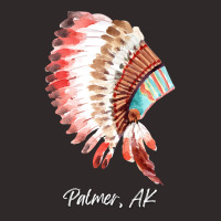 Native Indian Tribal Headdress Art T  Shirt Palmer Alaska Watercolor N Racerback Tank | Artistshot