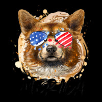 Corgi Dog 4th Of July Merica Men Women Usa American Flag 434 Welsh Cor Pocket T-shirt | Artistshot