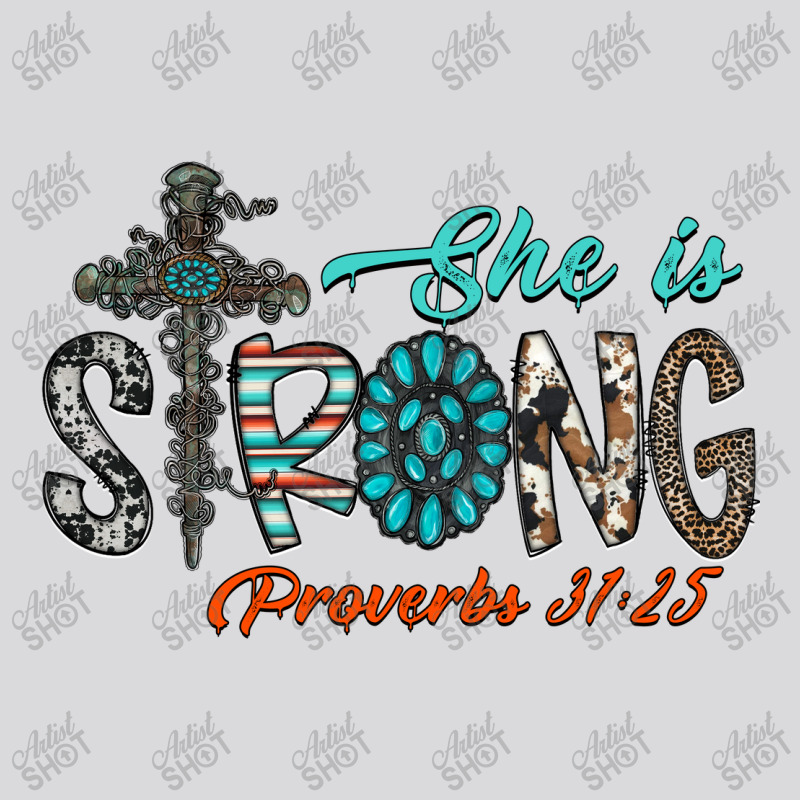 She Is Strong Proverbs 31  25 Women's Triblend Scoop T-shirt | Artistshot