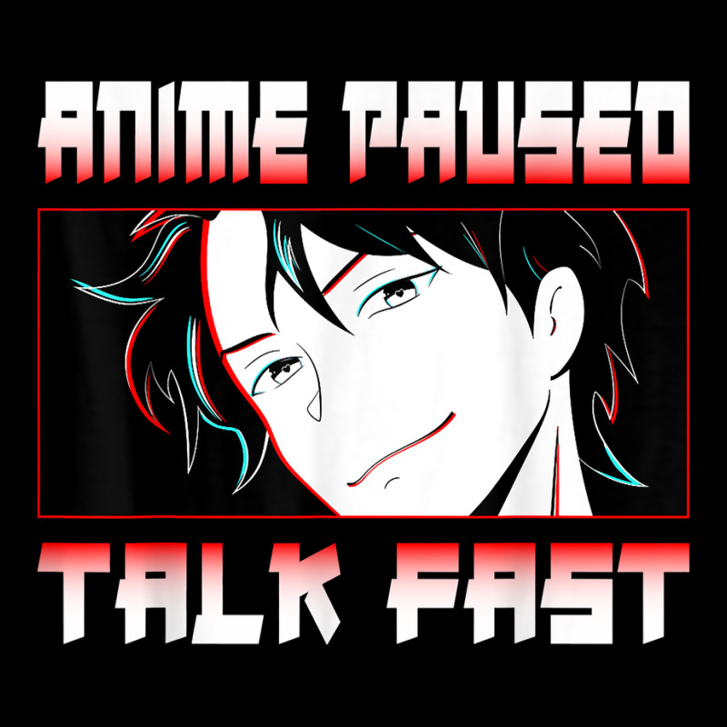 Anime Paused Talk Fast Anime T Shirt Adjustable Cap | Artistshot