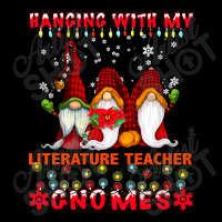 Hanging With My Literature Teacher Gnomes Ugly Xmas Matching T Shirt Maternity Scoop Neck T-shirt | Artistshot