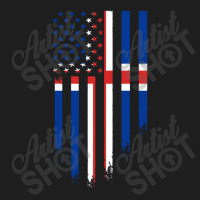 Iceland Icelandic Roots American Flag | Icelandic Roots Classic T-shirt | Artistshot