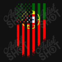 Portugal Portuguese Roots American Flag | Portuguese Roots Motorcycle License Plate | Artistshot