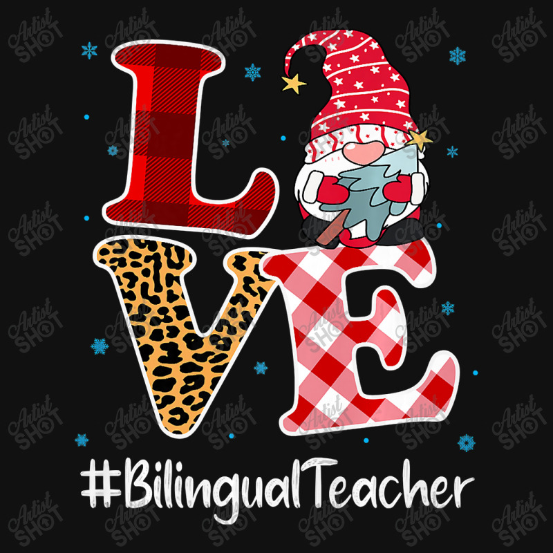 Love Bilingual Teacher Gnome Christmas Matching Pajamas Xmas Premium T Baby Bibs by Michael_Wineinger | Artistshot