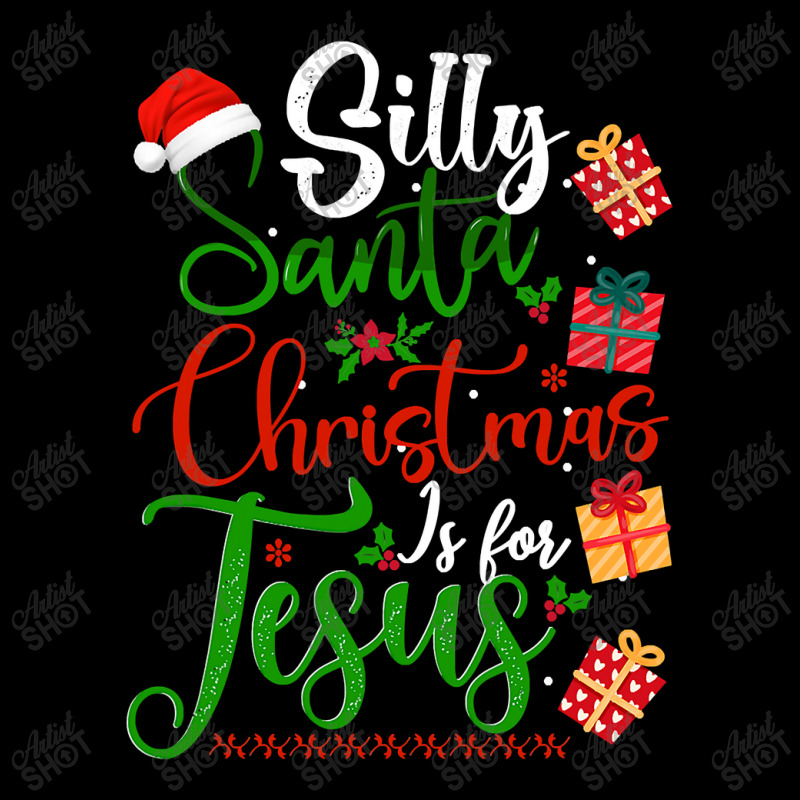 Silly Santa Christmas Is For Jesus Christian Xmas Costume T Shirt Men's 3/4 Sleeve Pajama Set by Saiful_Siddique | Artistshot