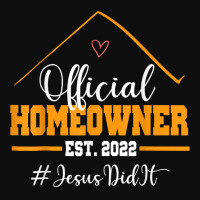 Funny Official Homeowner Proud New Housewarming Party 2022 T Shirt Crop Top | Artistshot