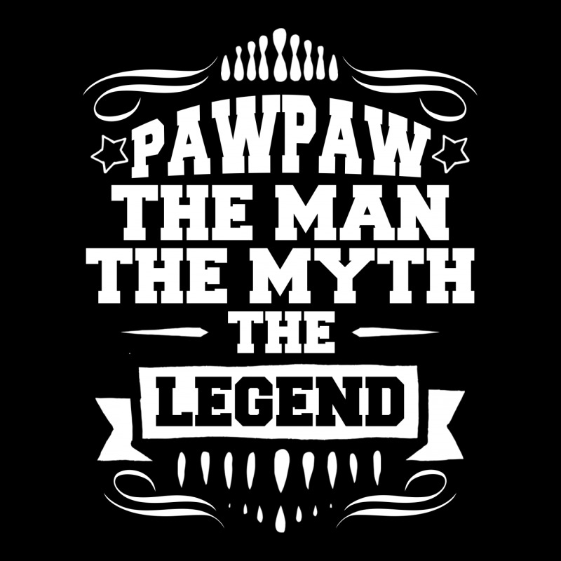 Pawpaw The Man The Myth The Legend Youth Zipper Hoodie | Artistshot