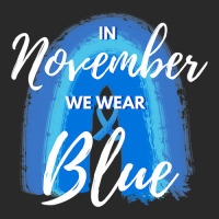 Diabetes In November We Wear Blue Diabetes Awareness Rainbow 169 Printed Hat | Artistshot