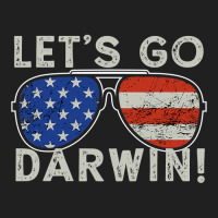 Aviator Sunglasses American Flag Let’s Go Darwin T Shirt Ladies Polo Shirt | Artistshot