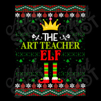 The Art Teacher Elf Ugly Matching Christmas Premium T Shirt Pocket T-shirt | Artistshot