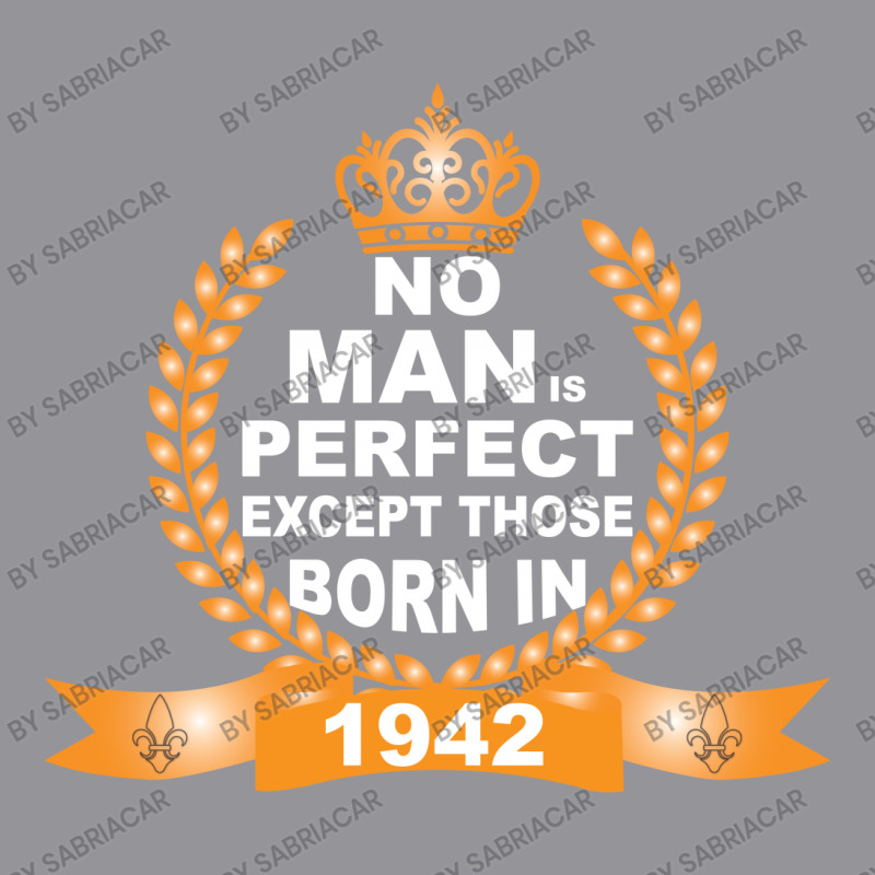 No Man Is Perfect Except Those Born In 1942 Men's 3/4 Sleeve Pajama Set | Artistshot