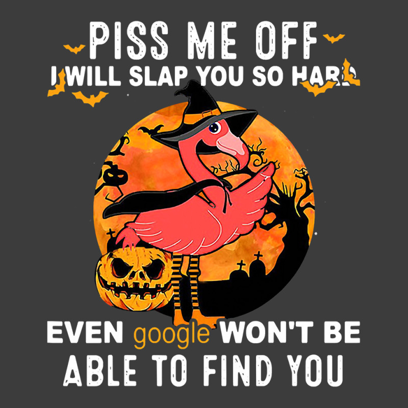 Flamingo Tropical Piss Me Off I Will Slap You Hard Pumpkin 77 Pink Bir Men's Polo Shirt | Artistshot