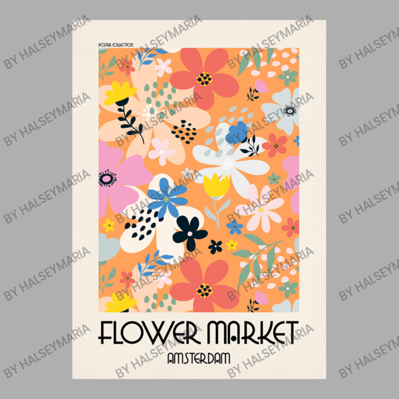 Flower Market Amsterdam Ladies Fitted T-Shirt by halseymaria | Artistshot