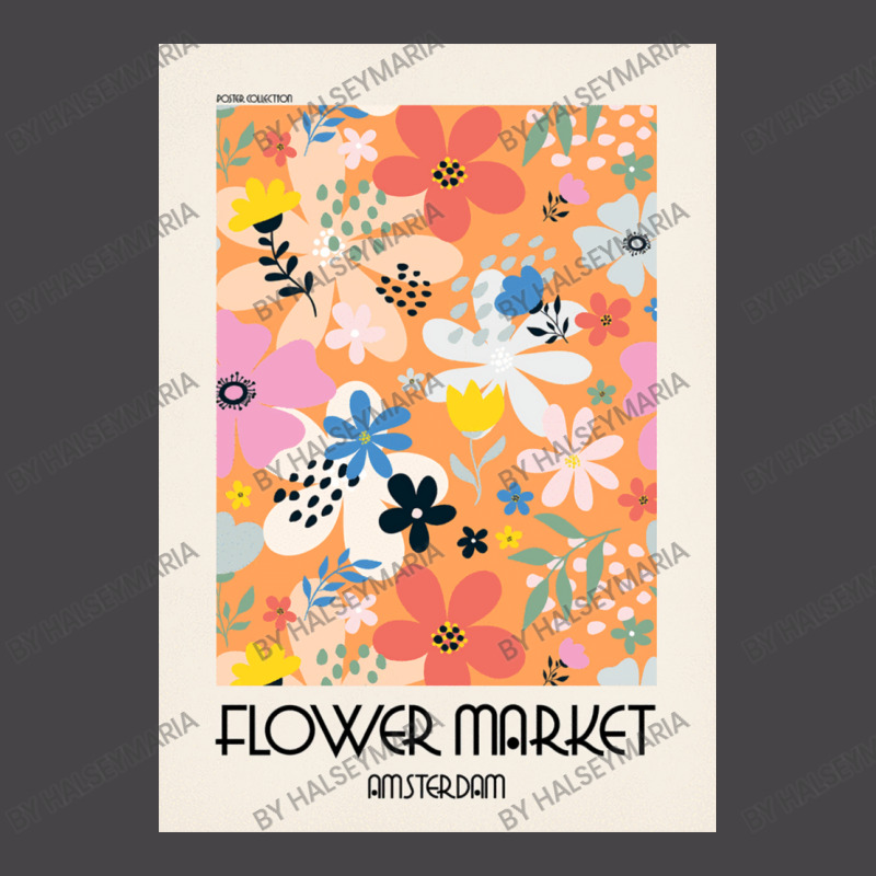 Flower Market Amsterdam Ladies Polo Shirt by halseymaria | Artistshot