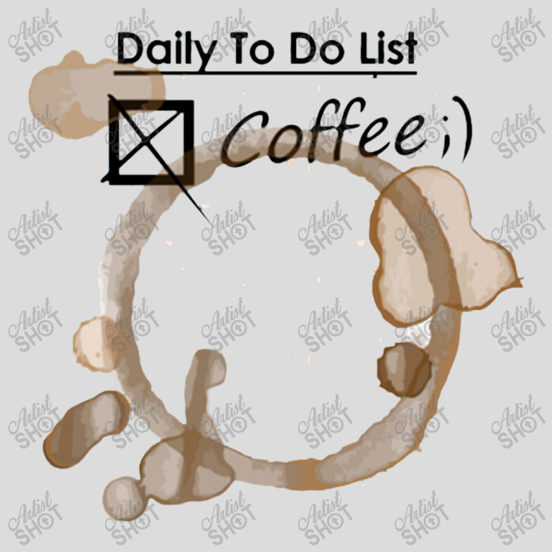 Daily To Do List Coffee Men's Polo Shirt | Artistshot