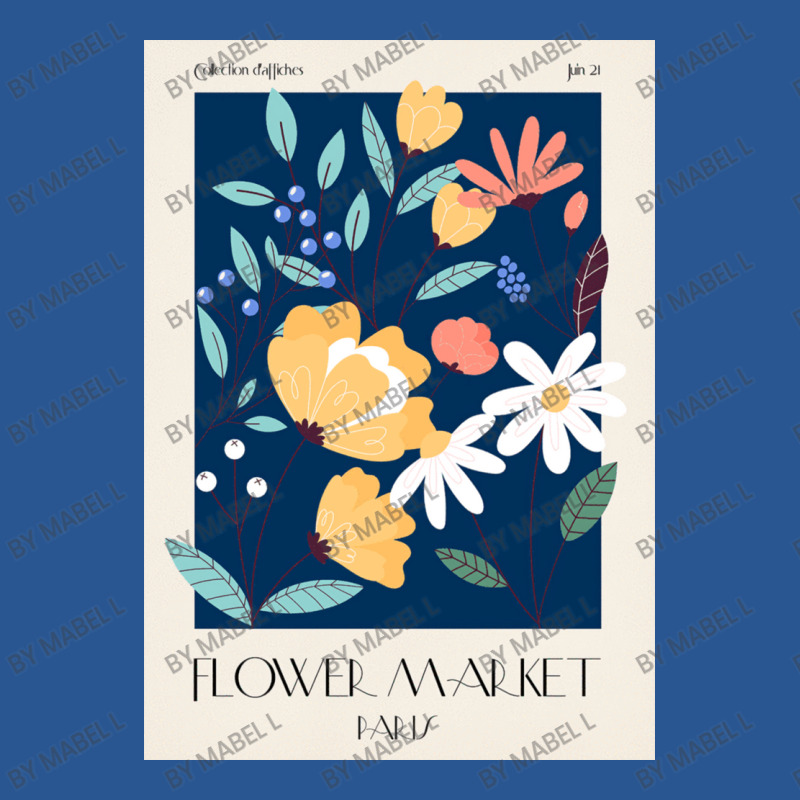 Flower Market Paris T-Shirt by Mabel L | Artistshot