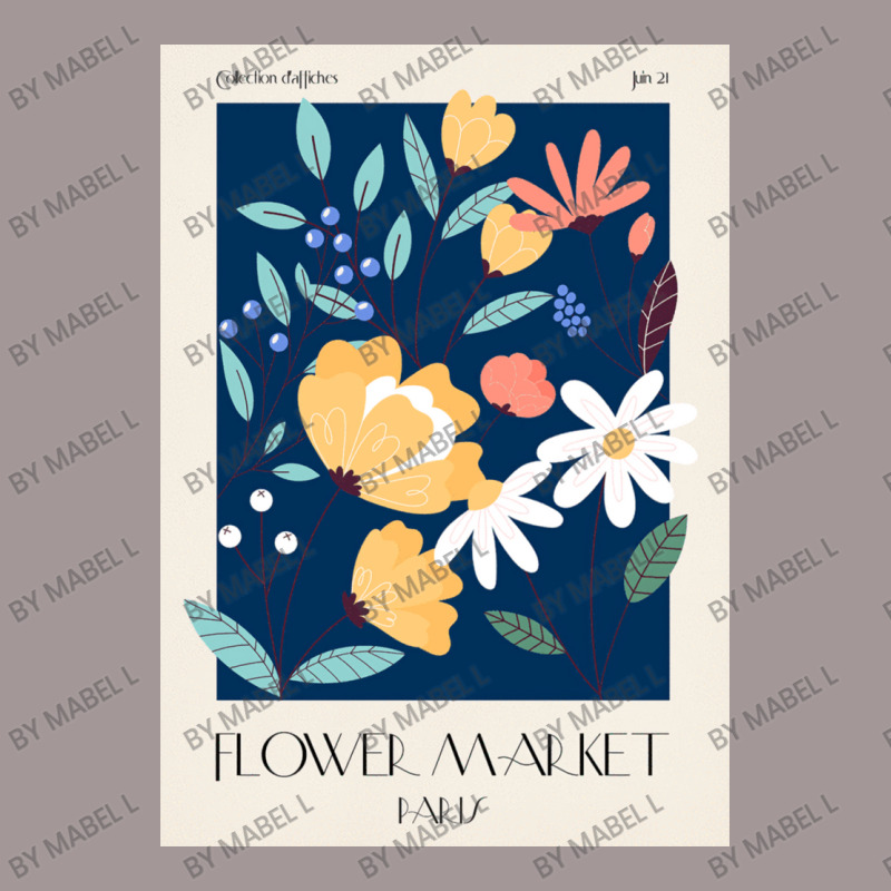 Flower Market Paris Vintage Short by Mabel L | Artistshot