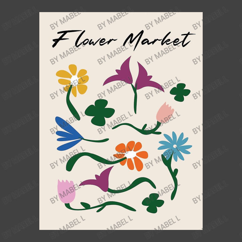 Flower Market Vintage T-Shirt by Mabel L | Artistshot