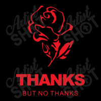 Thanks But No Thanks Rose Flower Youth Sweatshirt | Artistshot