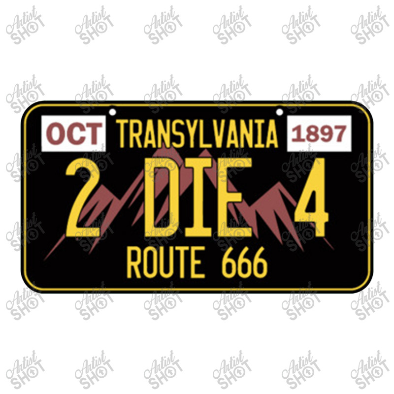 Transylvania License Plate Crewneck Sweatshirt by mintonplaneteu | Artistshot