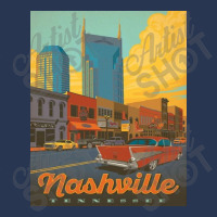 Nashville Tn Building Ladies Denim Jacket | Artistshot