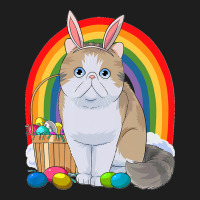 Exotic Shorthair Cat Easter Eggs Bunny Rabbit Premium T Shirt Classic T-shirt | Artistshot