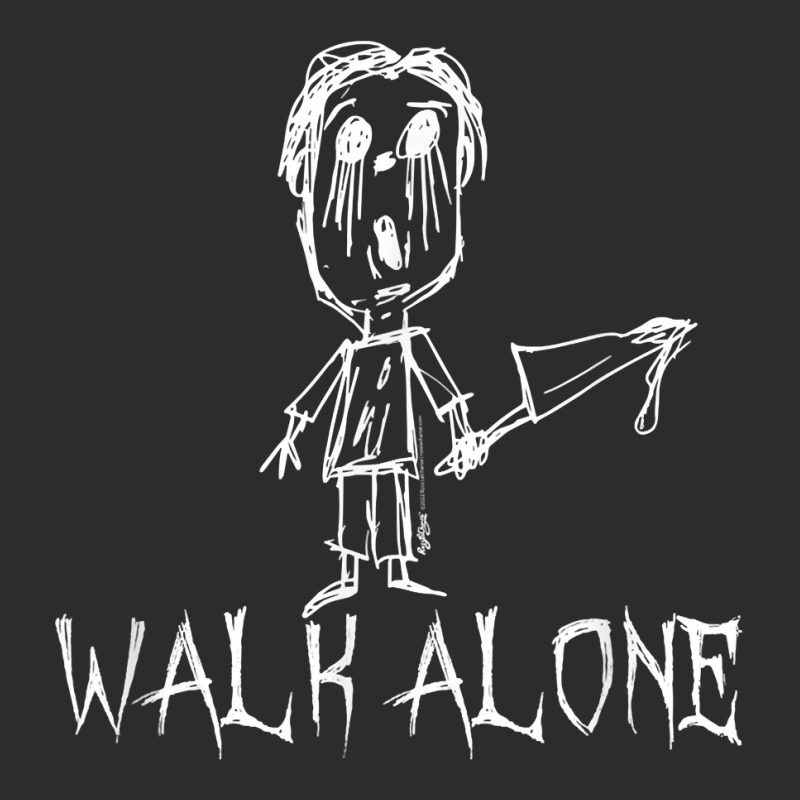 Walk Alone Halloween Costume Word Design T Shirt Exclusive T-shirt | Artistshot